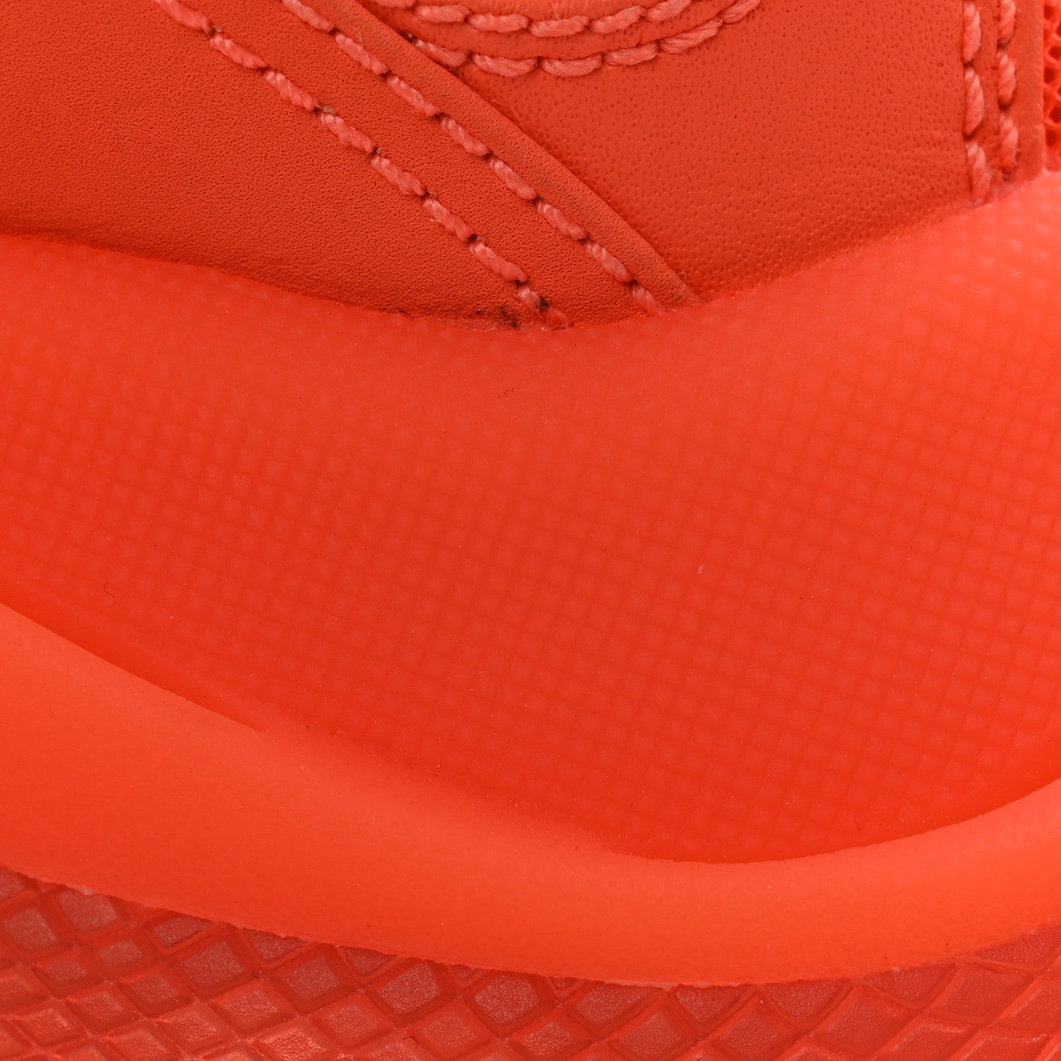 Balenciaga Fabric Mesh Clear Sole Fluo Womens Triple S Sneakers 37 Fluo Orange 9 of 10