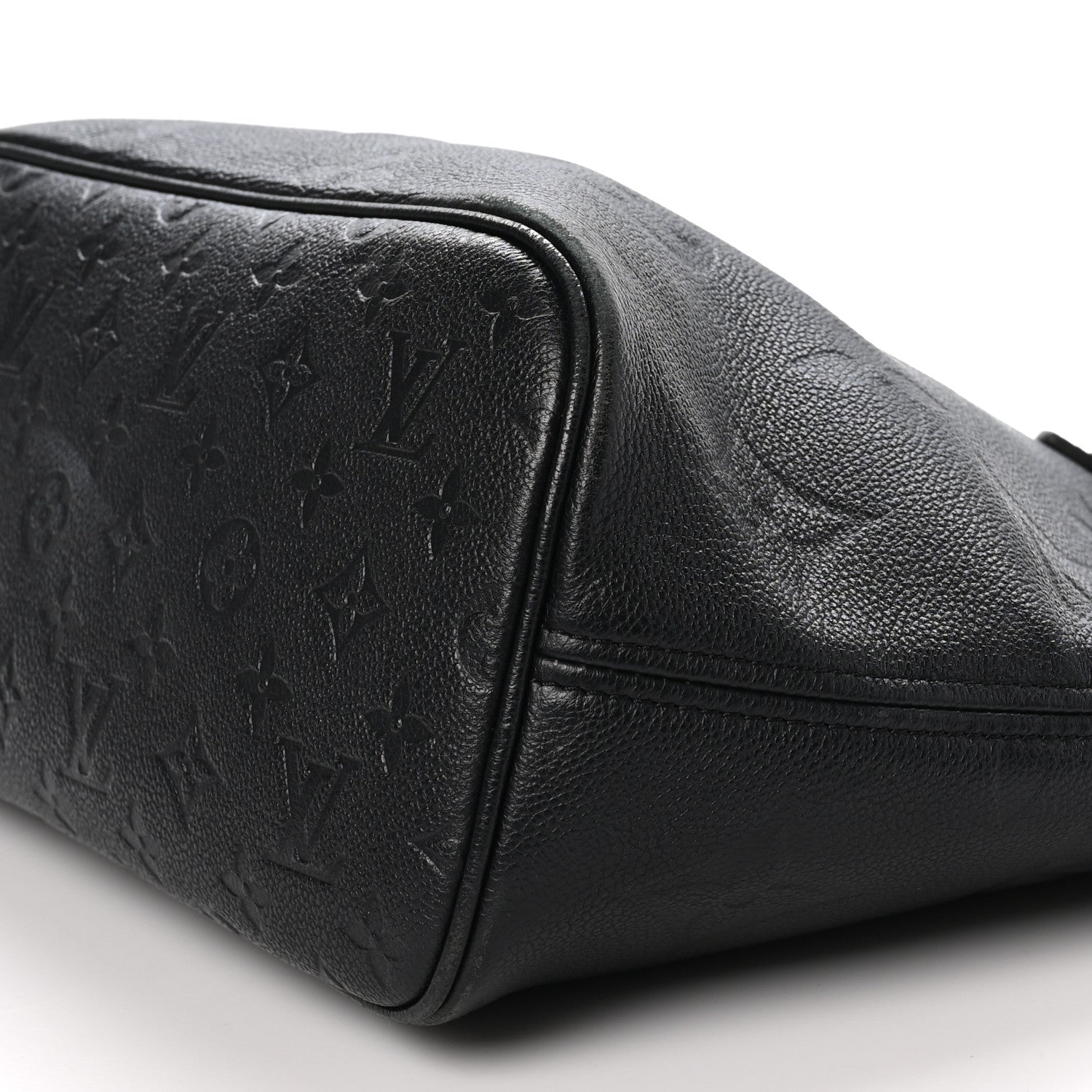 Louis Vuitton Empreinte Monogram Giant Neverfull MM Black 9 of 9