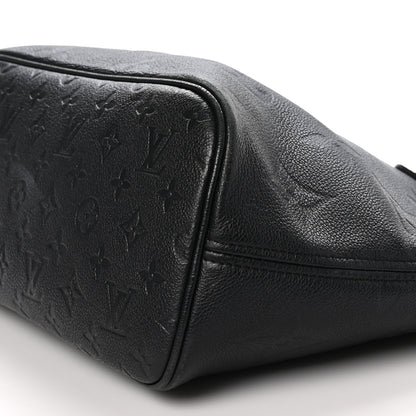Louis Vuitton Empreinte Monogram Giant Neverfull MM Black 9 of 9
