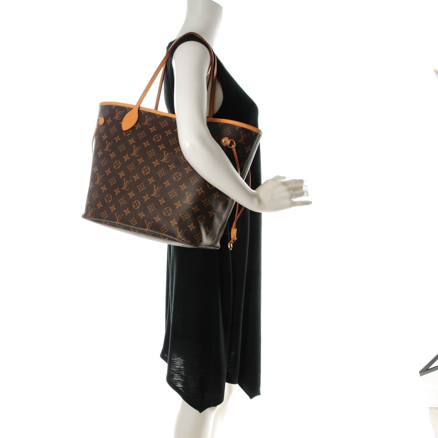 Louis Vuitton Monogram Neo Neverfull MM Rose Ballerine 2 of 10