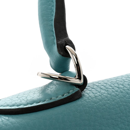 Hermes Taurillon Clemence Kelly Retourne 28 Turquoise 11 of 15