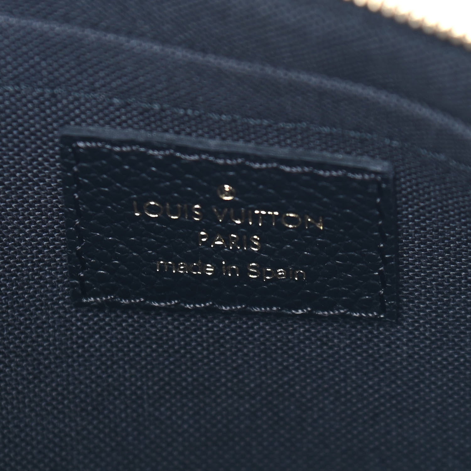 Louis Vuitton Monogram Pallas Clutch Black 7 of 8