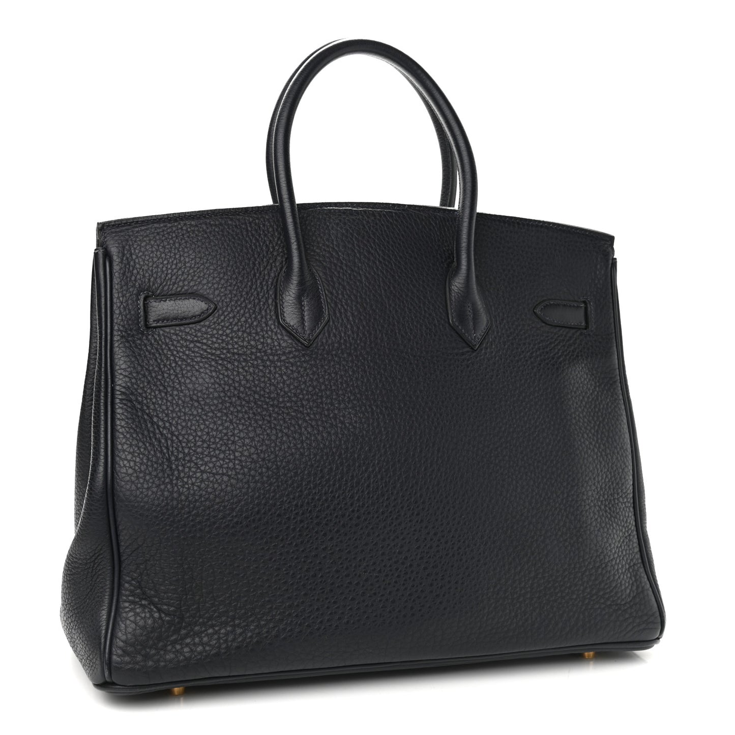 Taurillon Clemence Birkin 35 Bleu Indigo