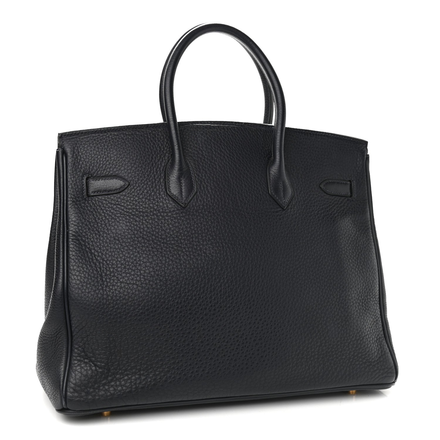 Hermes Taurillon Clemence Birkin 35 Bleu Indigo 3 of 13