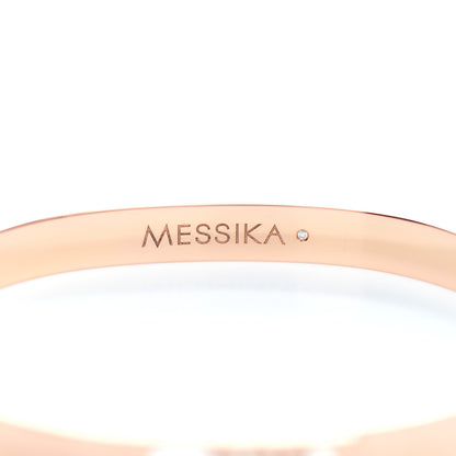 Messika 18K Rose Gold Diamond Move Noa Bangle Bracelet 3 of 3