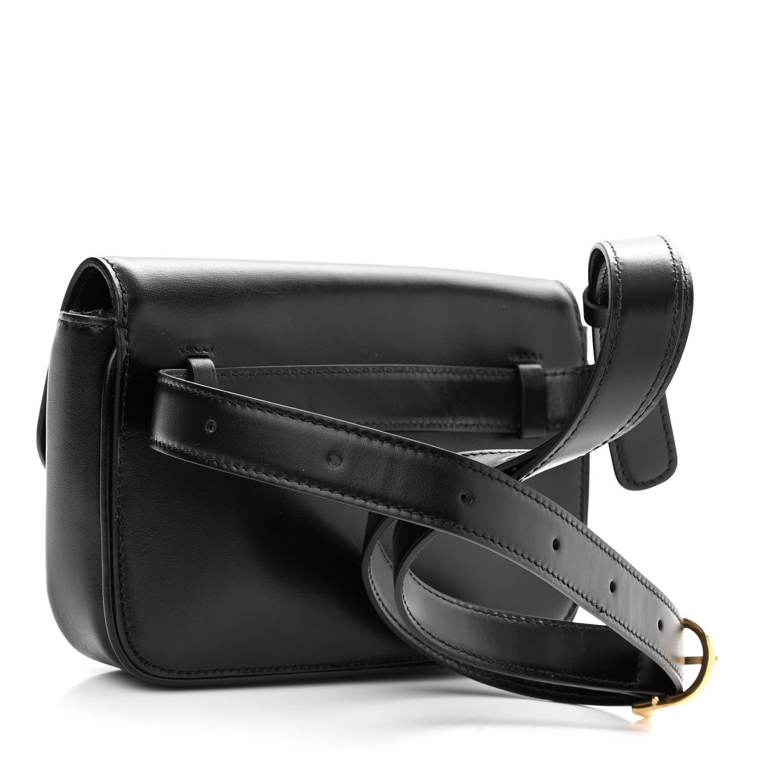 Celine Smooth Calfskin Tassel Belt Bag Black 3 of 10