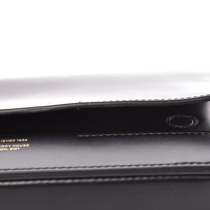 Burberry Calfskin Grace Chain Clutch Black 13 of 15