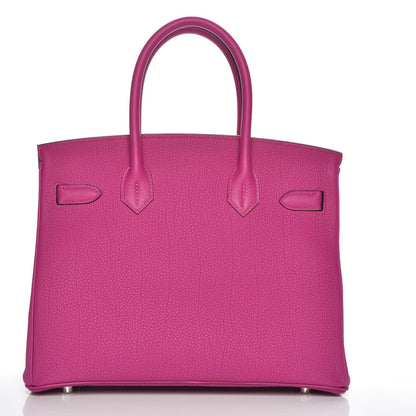 Hermes Togo Birkin 30 Rose Pourpre 4 of 30