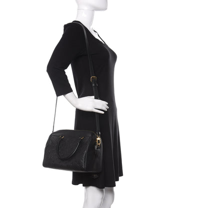 Louis Vuitton Empreinte Speedy Bandouliere 25 NM Black 2 of 9