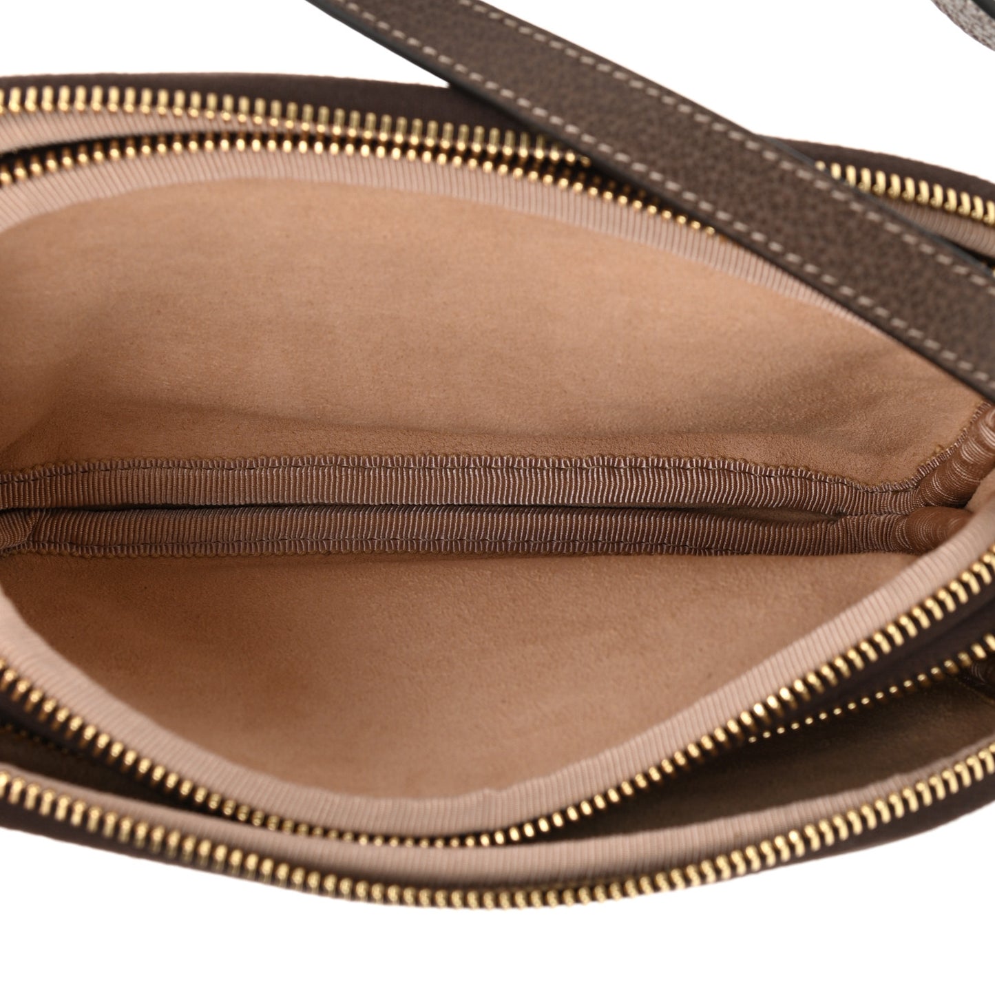 GG Supreme Monogram Web Mini Ophidia GG Bag Brown