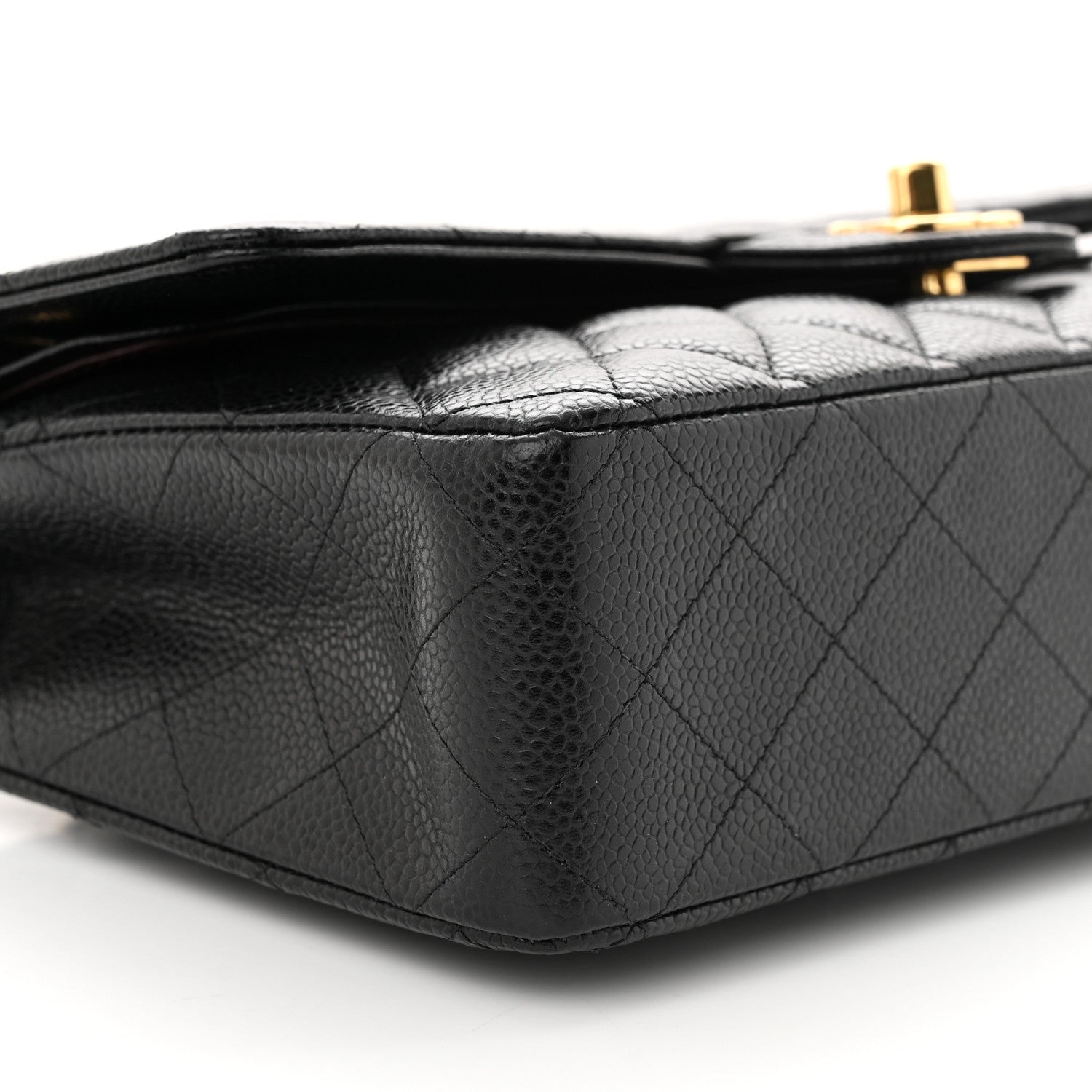 Chanel Caviar Quilted Medium Double Flap Black 9 of 11