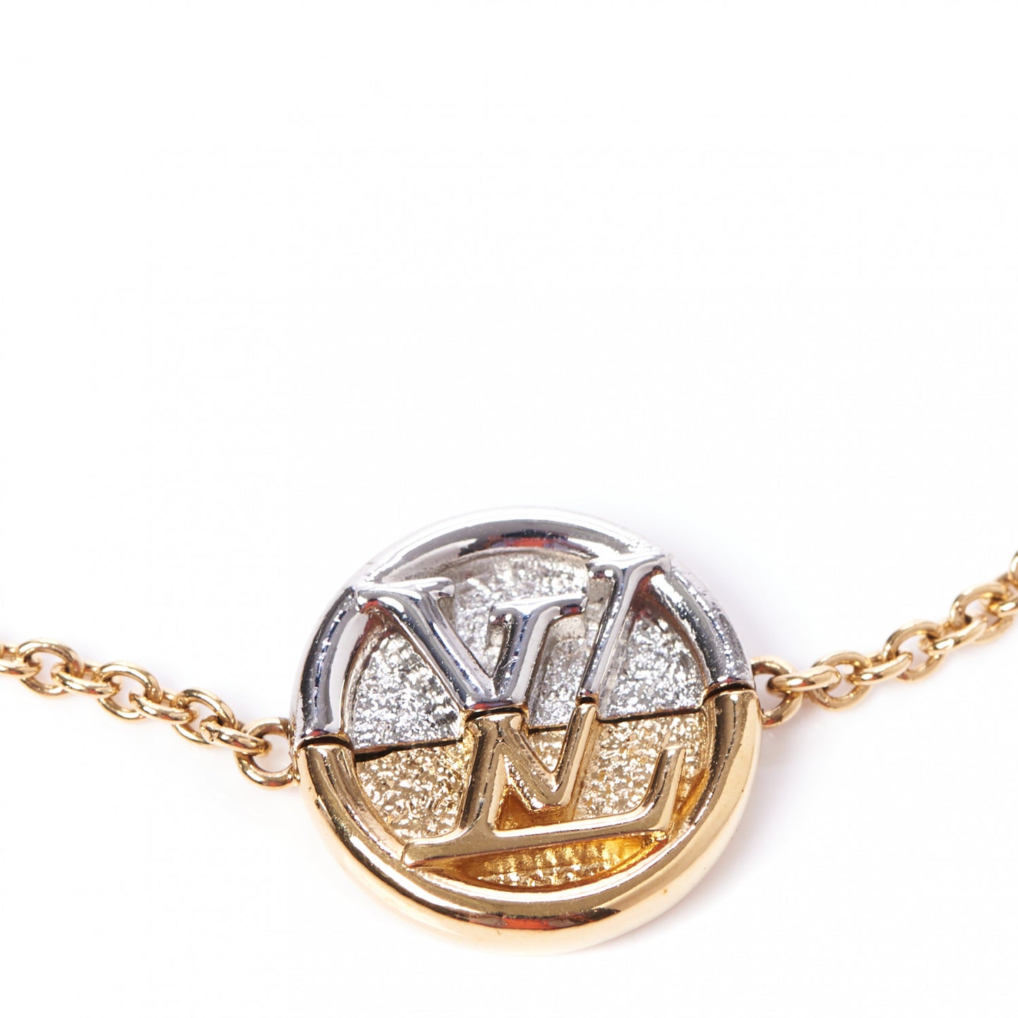 Metal L To V Bracelet Gold Silver