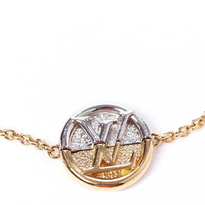 Louis Vuitton Metal L To V Bracelet Gold Silver 2 of 6