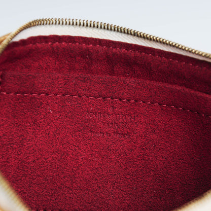 Louis Vuitton Monogram Multicolor Kate Clutch White 5 of 8