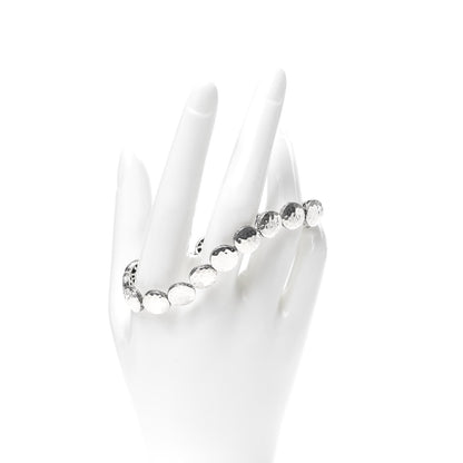 John Hardy Sterling Silver Hammered Dot Link Bracelet 2 of 4