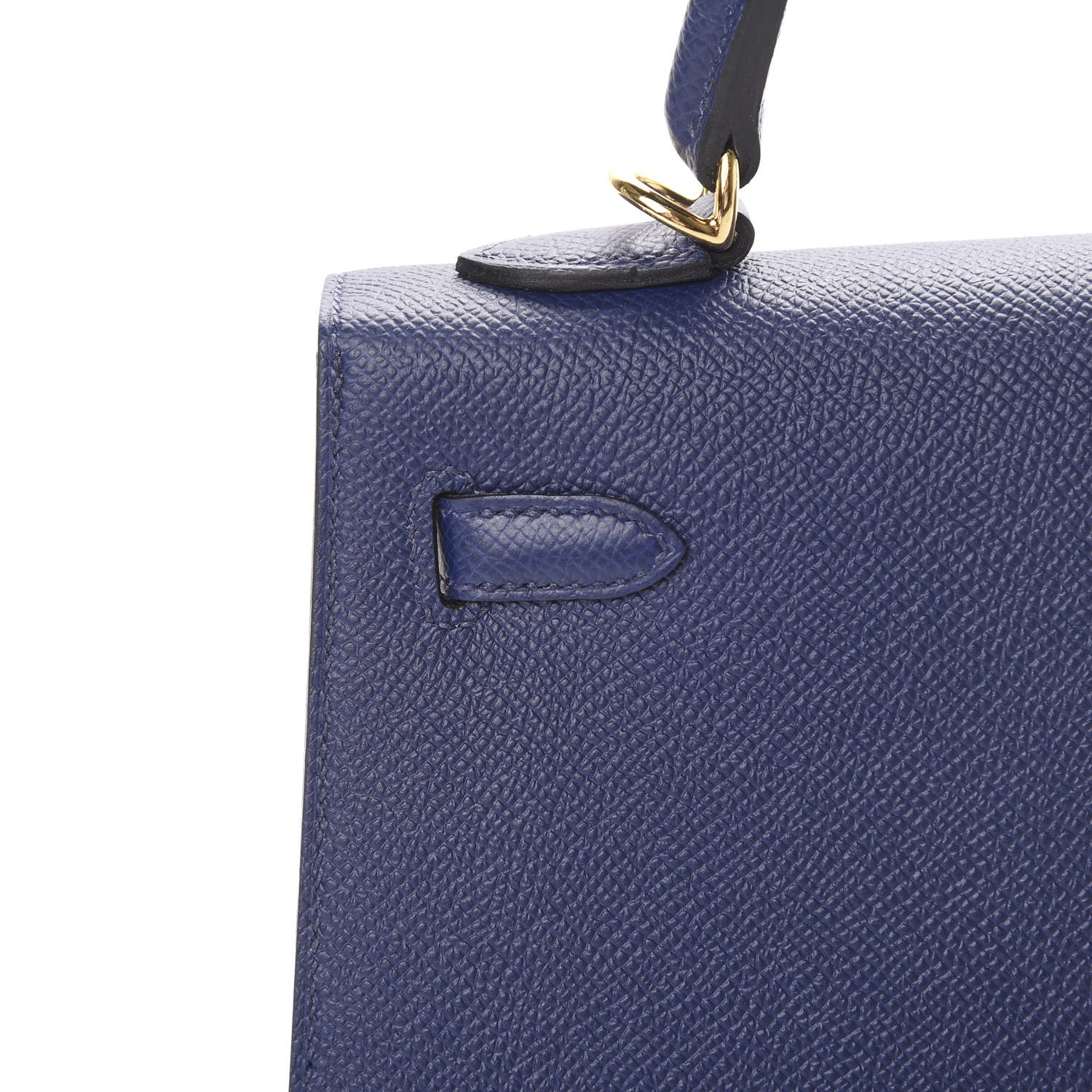 Hermes Epsom Kelly Sellier 25 Bleu Saphir 11 of 38