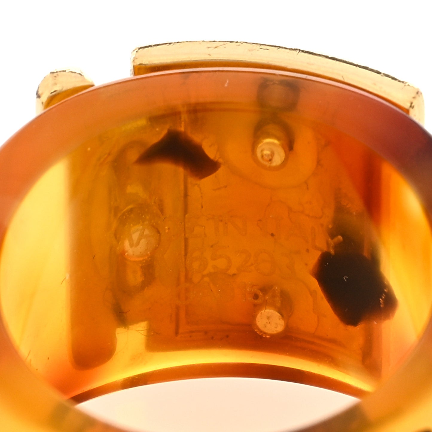 Lock Me Ring M Ecaille