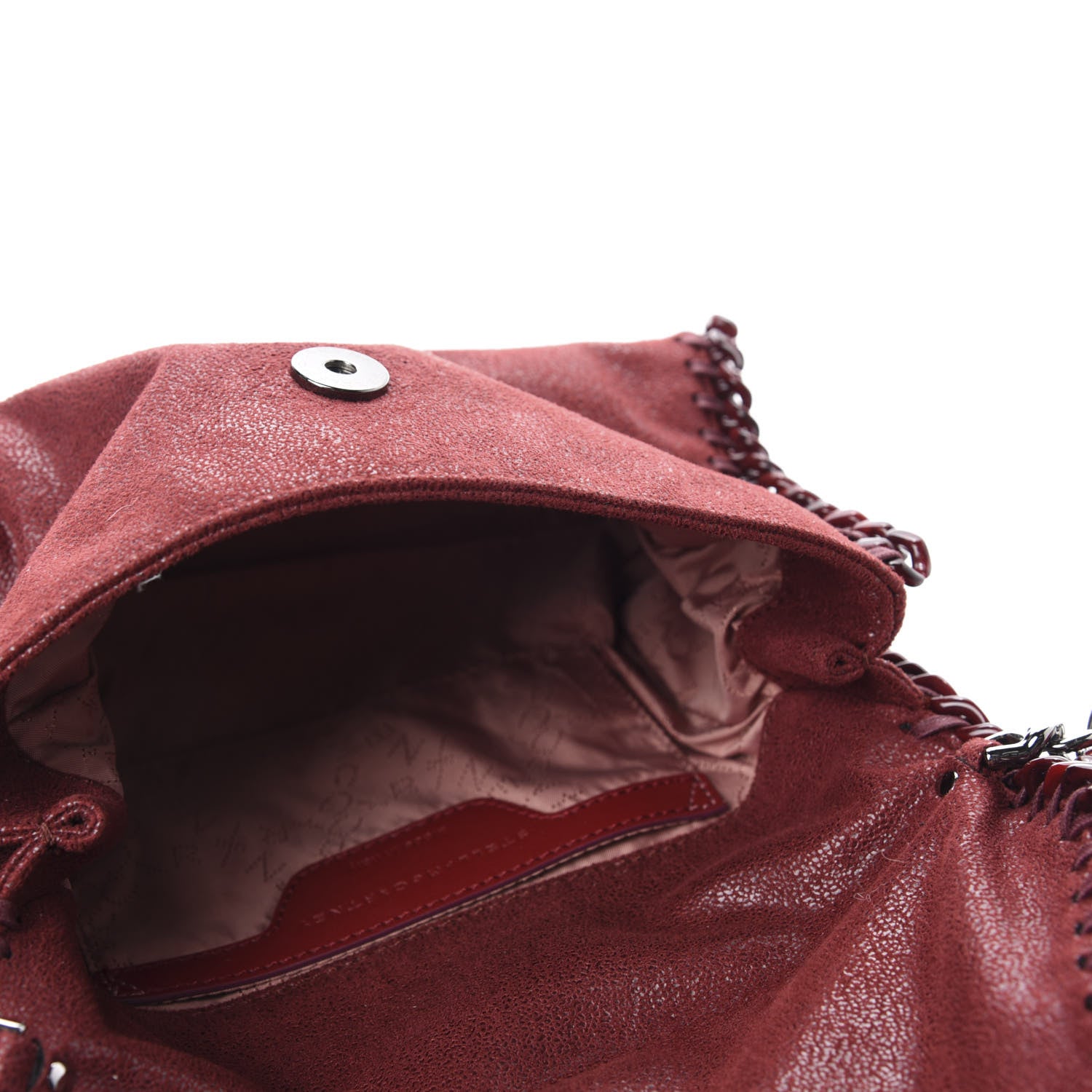 Stella McCartney Shaggy Deer Mini Candy Falabella Ruby 5 of 10