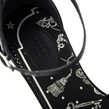 Hermes Calfskin Santorini Sandals 38 Black 8 of 11