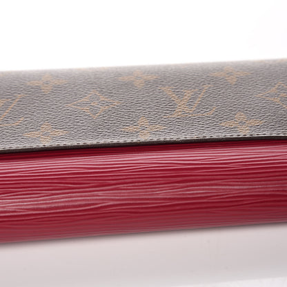 Louis Vuitton Monogram Epi Marie-Lou Long Wallet Fuchsia 7 of 7