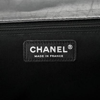 Chanel Lambskin Chevron Quilted Single Flap Black 6 of 10