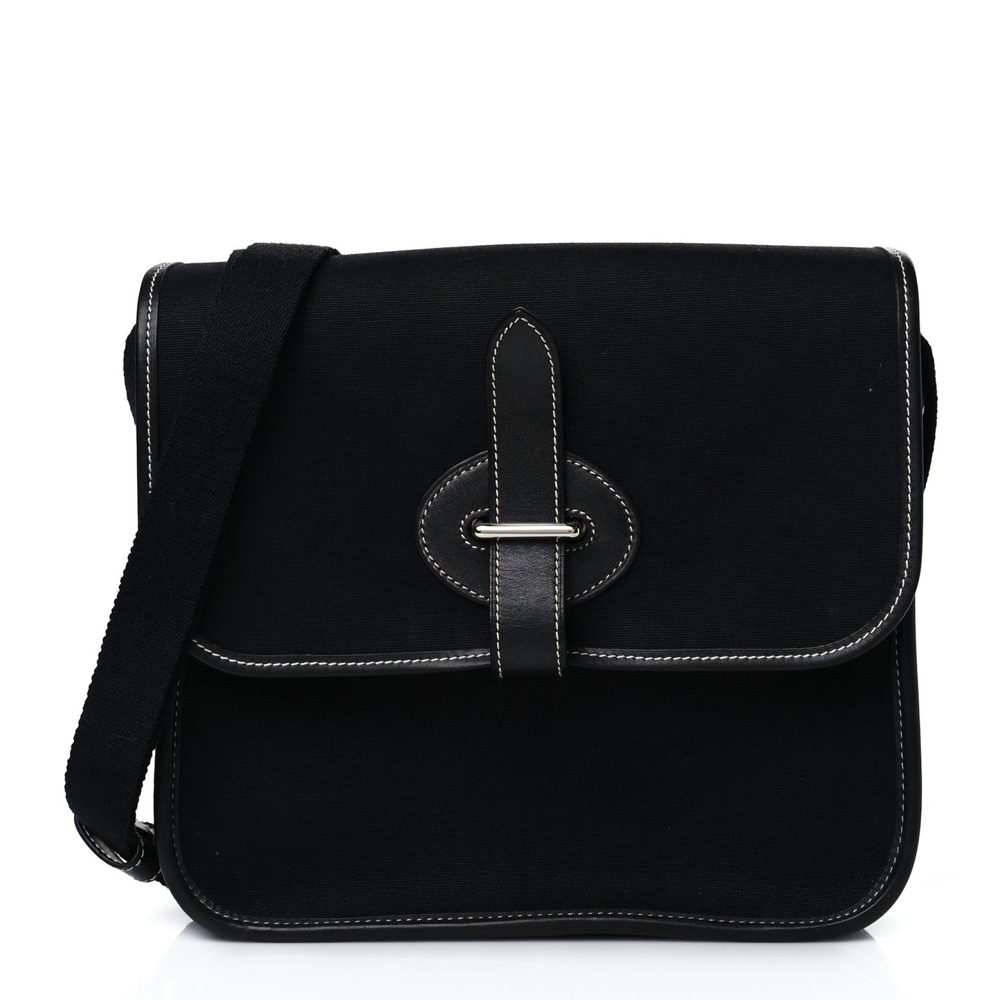 Toile Officier Mini Buenaventura Messenger Black