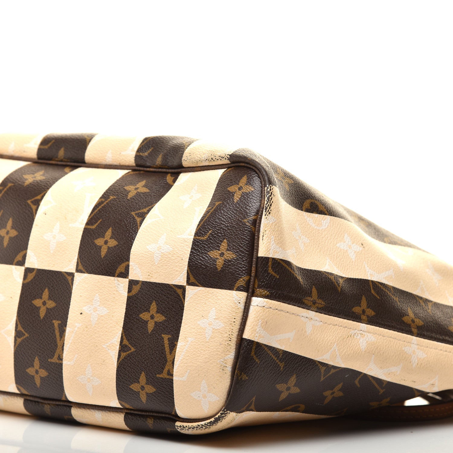 Louis Vuitton Monogram Rayures Neverfull MM 8 of 9