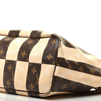 Louis Vuitton Monogram Rayures Neverfull MM 8 of 9
