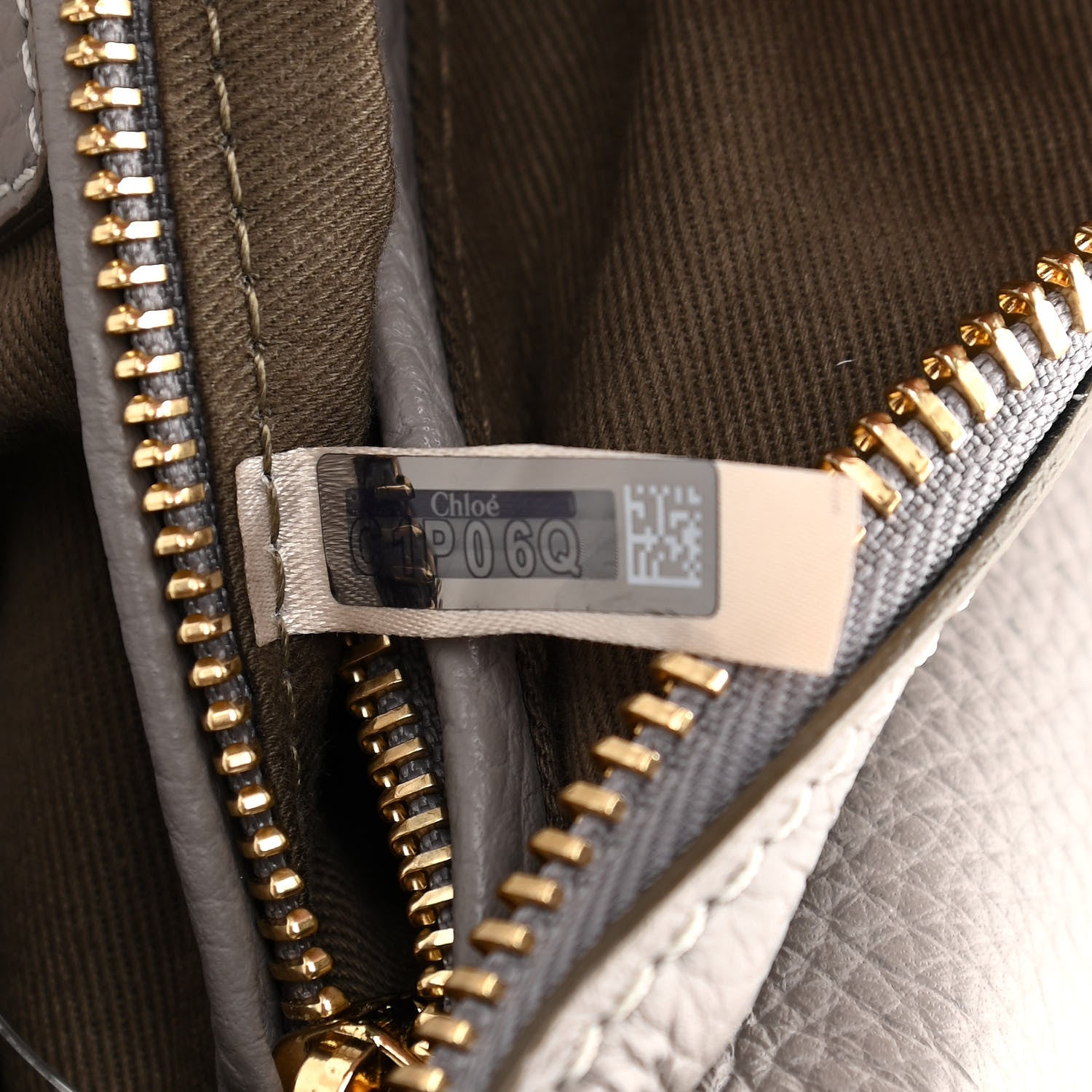 Chloe Calfskin Medium Marcie Satchel Cashmere Grey 7 of 11