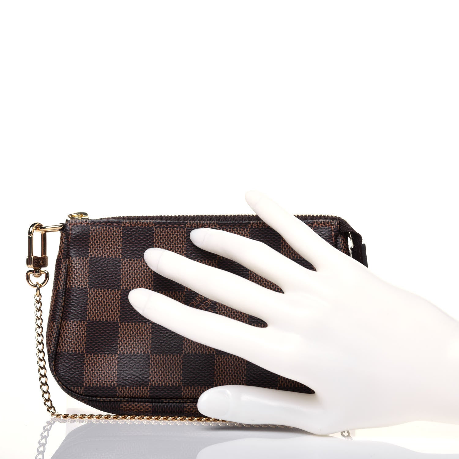 Louis Vuitton Damier Ebene Mini Pochette Accessories 2 of 11