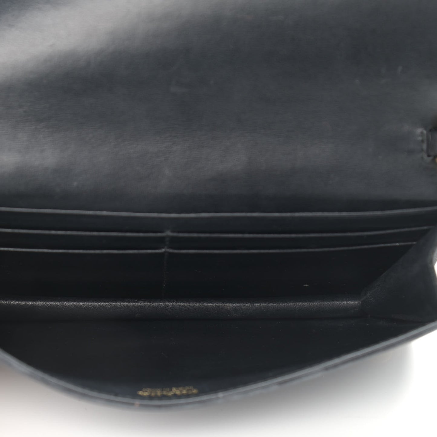 Vitello Daino Mini Crossbody Bag Black