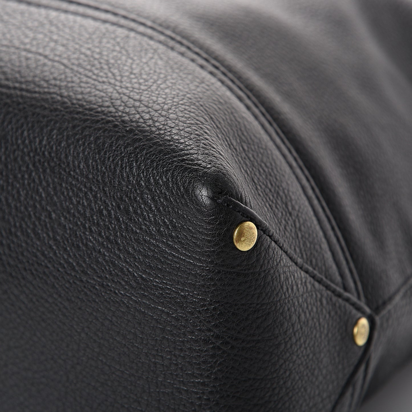 Pebbled Calfskin Effie Tote Black