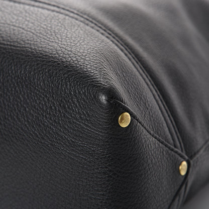 Mulberry Pebbled Calfskin Effie Tote Black 10 of 12