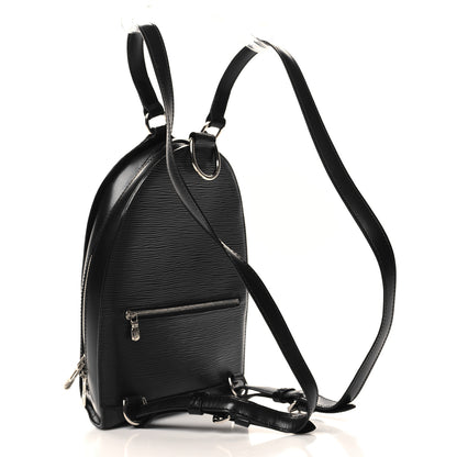 Louis Vuitton Epi Mabillon Backpack Black 3 of 9