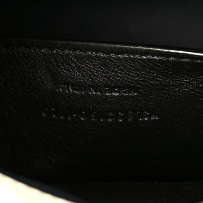 Saint Laurent Crinkled Calfskin Matelasse Monogram Baby Niki Chain Satchel Crema Soft 8 of 11