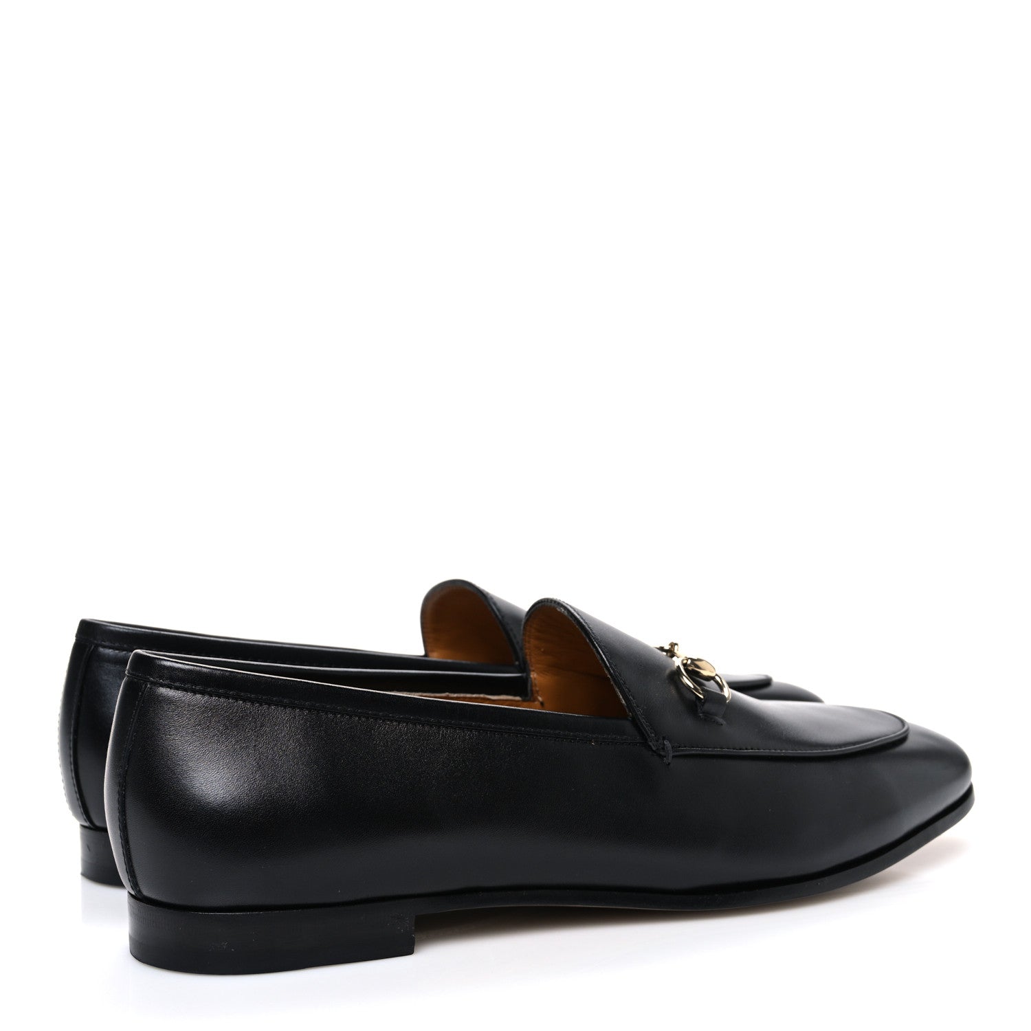 Gucci Calfskin Womens Jordaan Loafers 41 Black 5 of 11