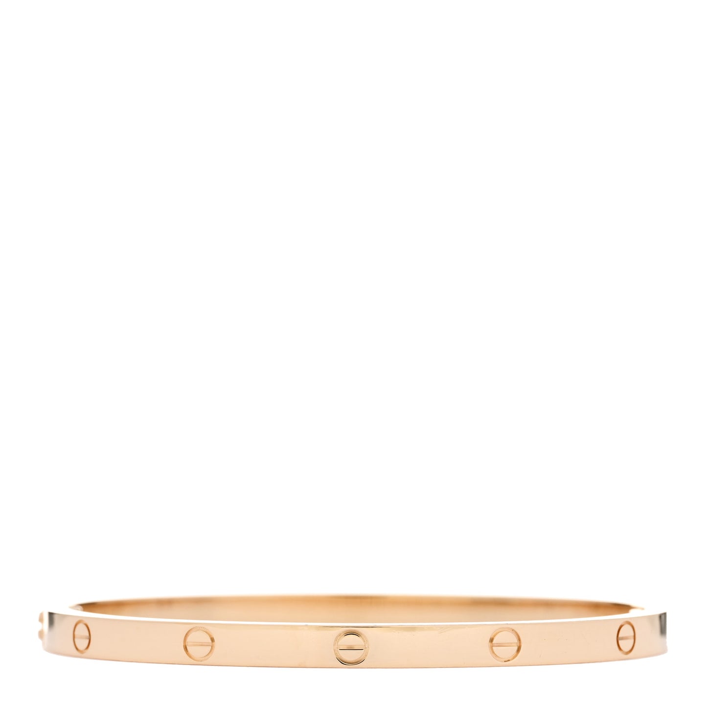 18K Yellow Gold Small LOVE Bracelet 15