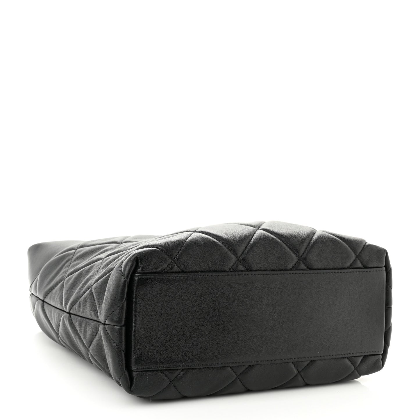 Calfskin Quilted Close To Me Hobo Black