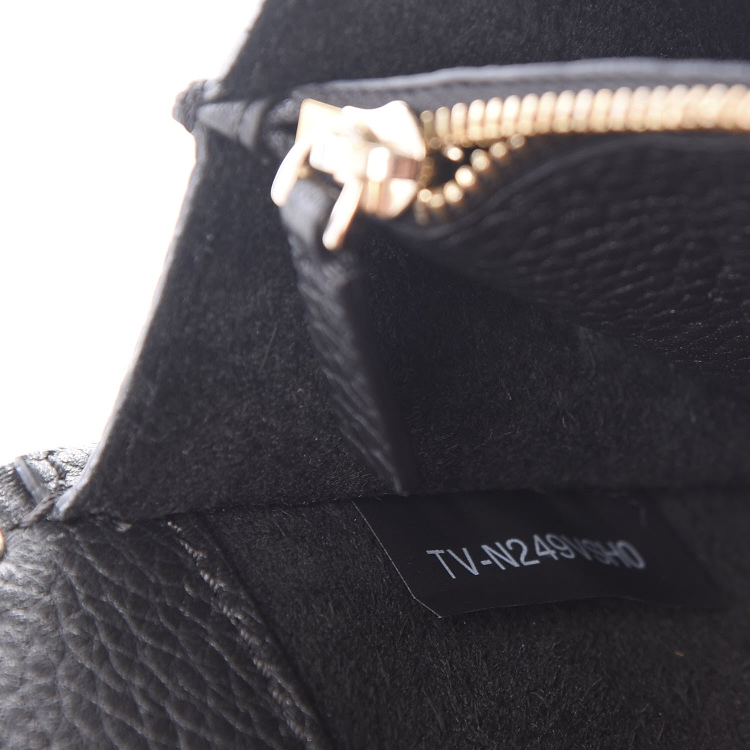 Valentino Garavani Pebbled Calfskin Rockstud Wallet on Chain Black 6 of 10
