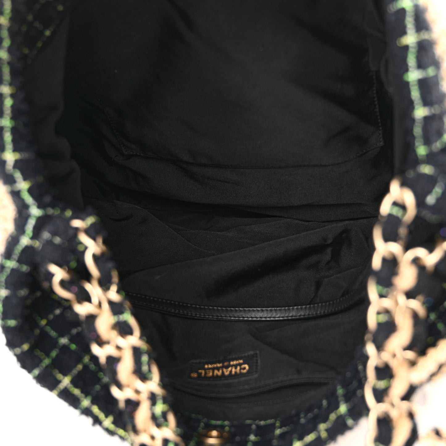 Tweed Woven Raffia Country Coco Hobo
