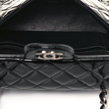 Chanel Patent Calfskin Quilted Mini Rectangular Flap Black 5 of 13