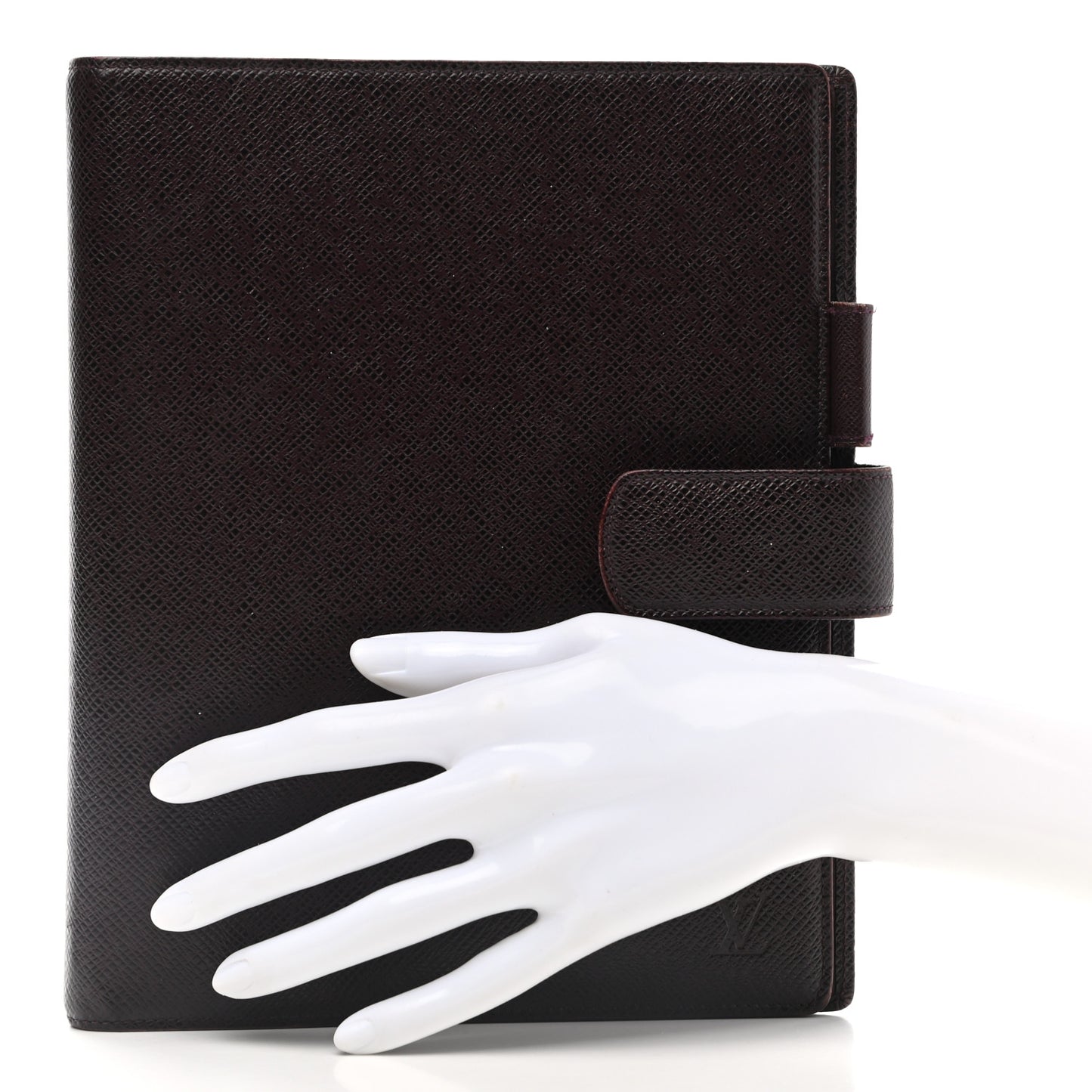 Taiga Large Ring Agenda Cover Acajou