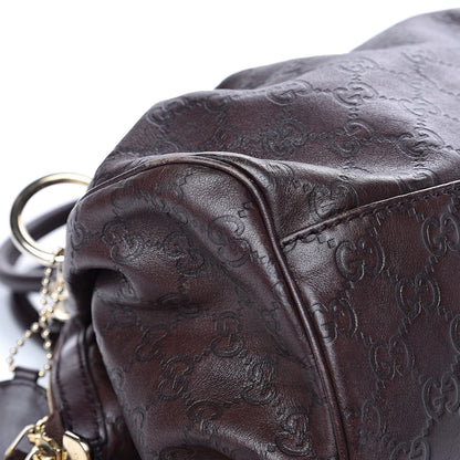 Gucci Guccissima Medium Sukey Boston Chocolate 10 of 15