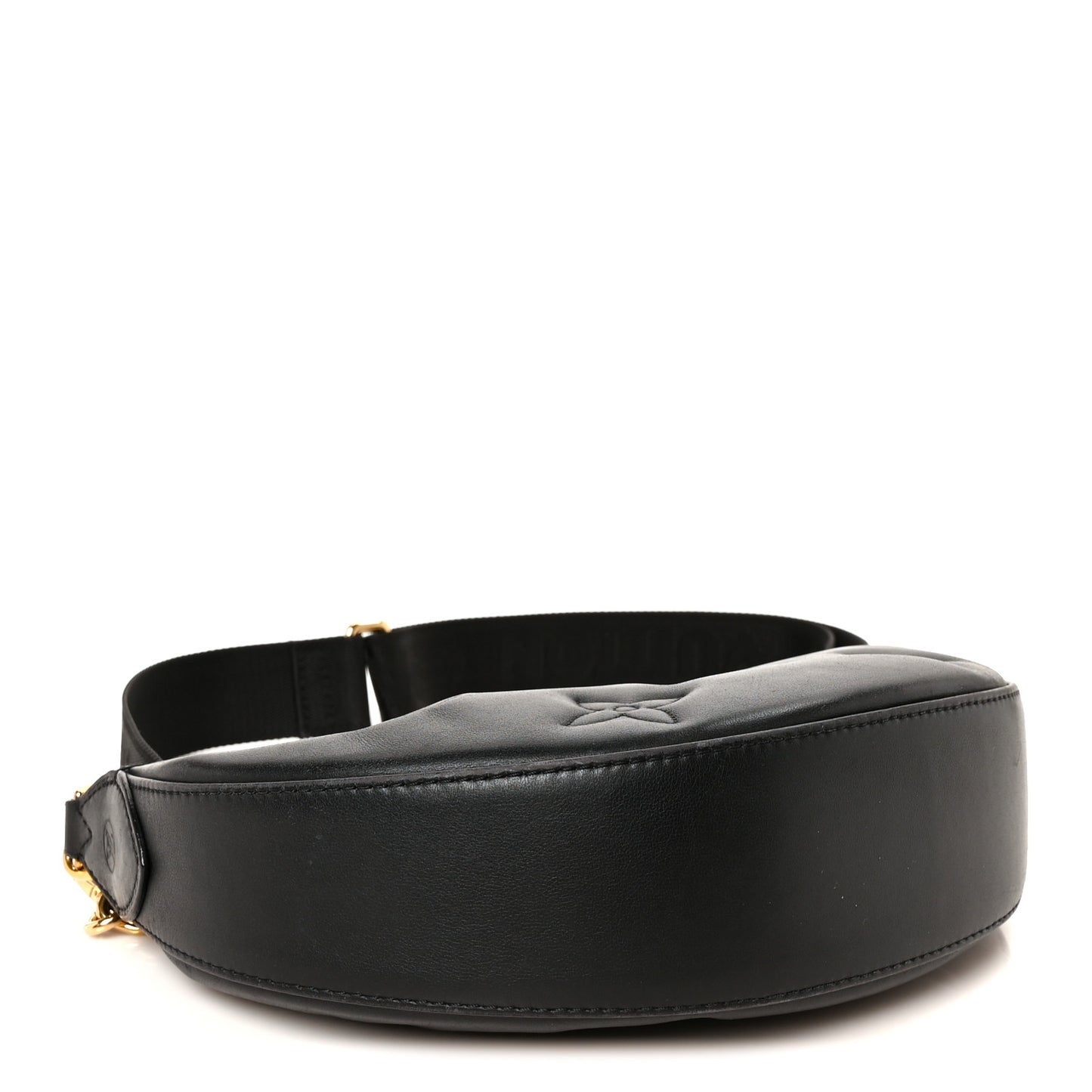 Calfskin Bubblegram Over The Moon Black
