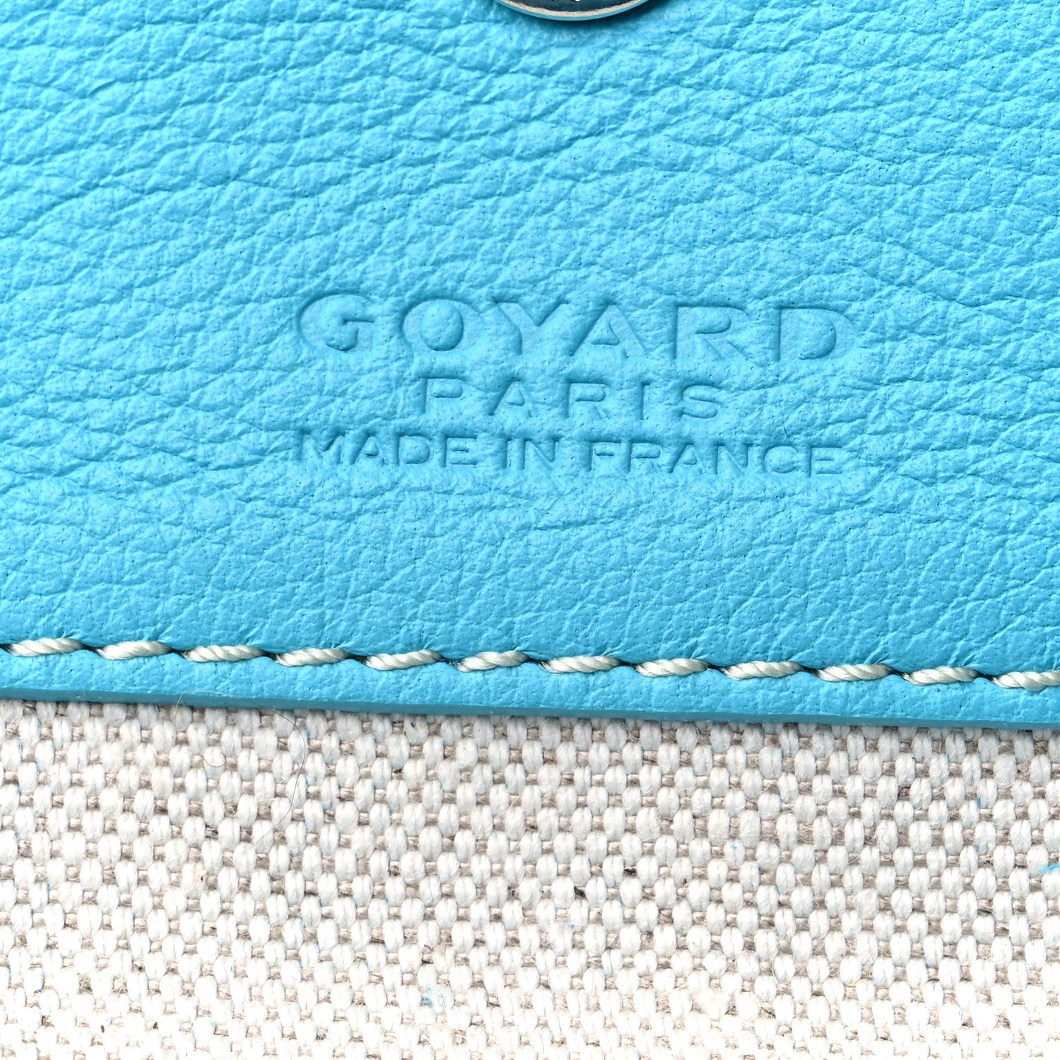 Goyard Goyardine Saint Louis GM Turquoise 7 of 10