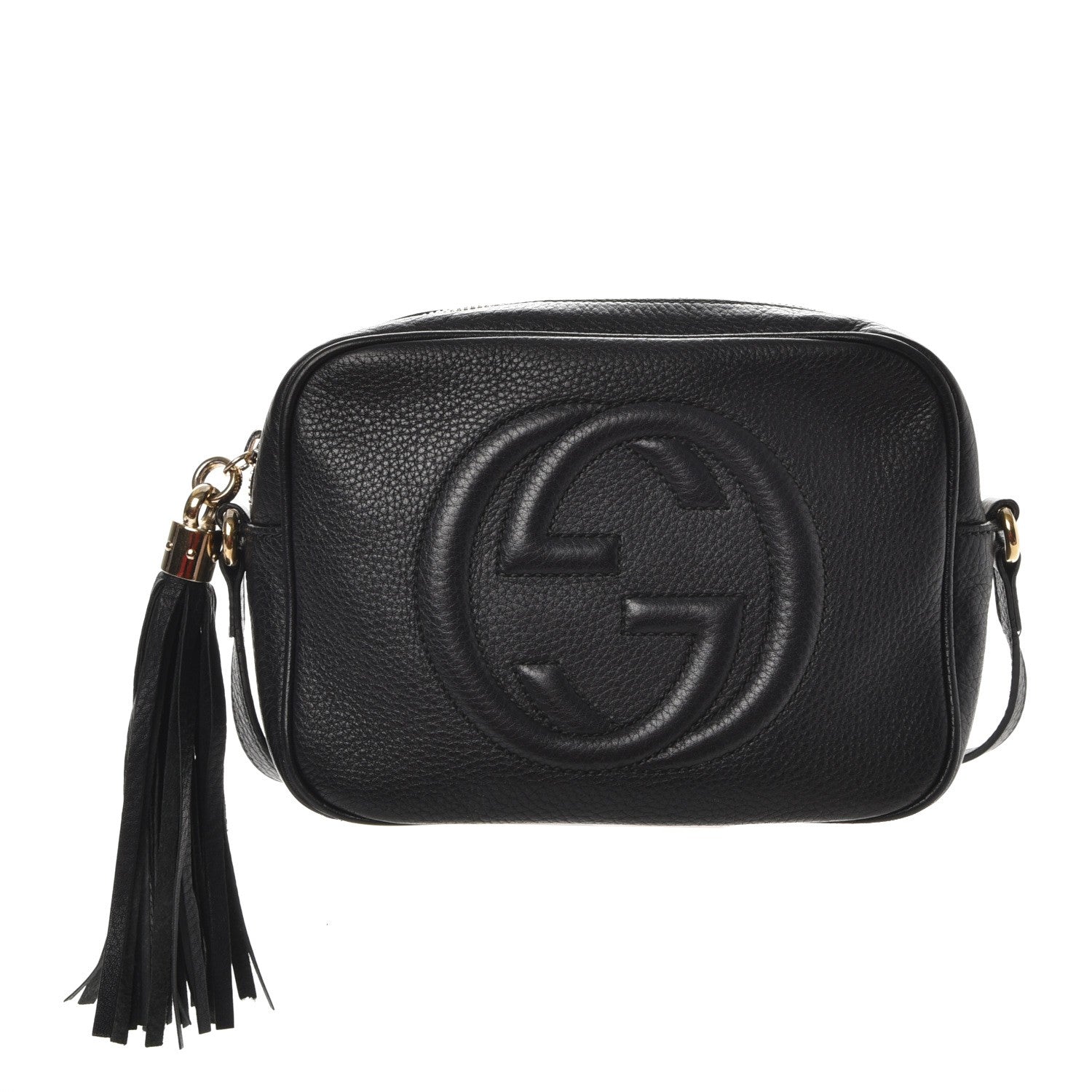 Gucci Pebbled Calfskin Small Soho Disco Bag Black 1 of 13
