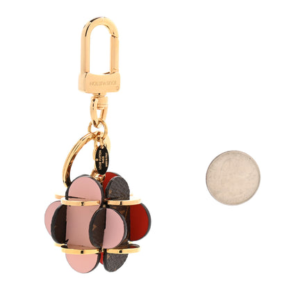 Louis Vuitton Monogram Flowering Bag Charm Key Ring 2 of 4