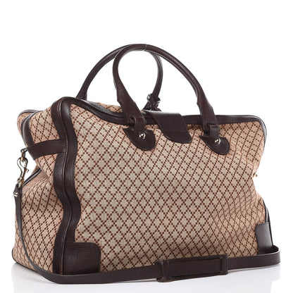 Gucci Diamante Duffle Bag Brown 3 of 17