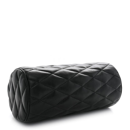 Saint Laurent Lambskin Monogram Small Sade Tube Bag Black 4 of 11