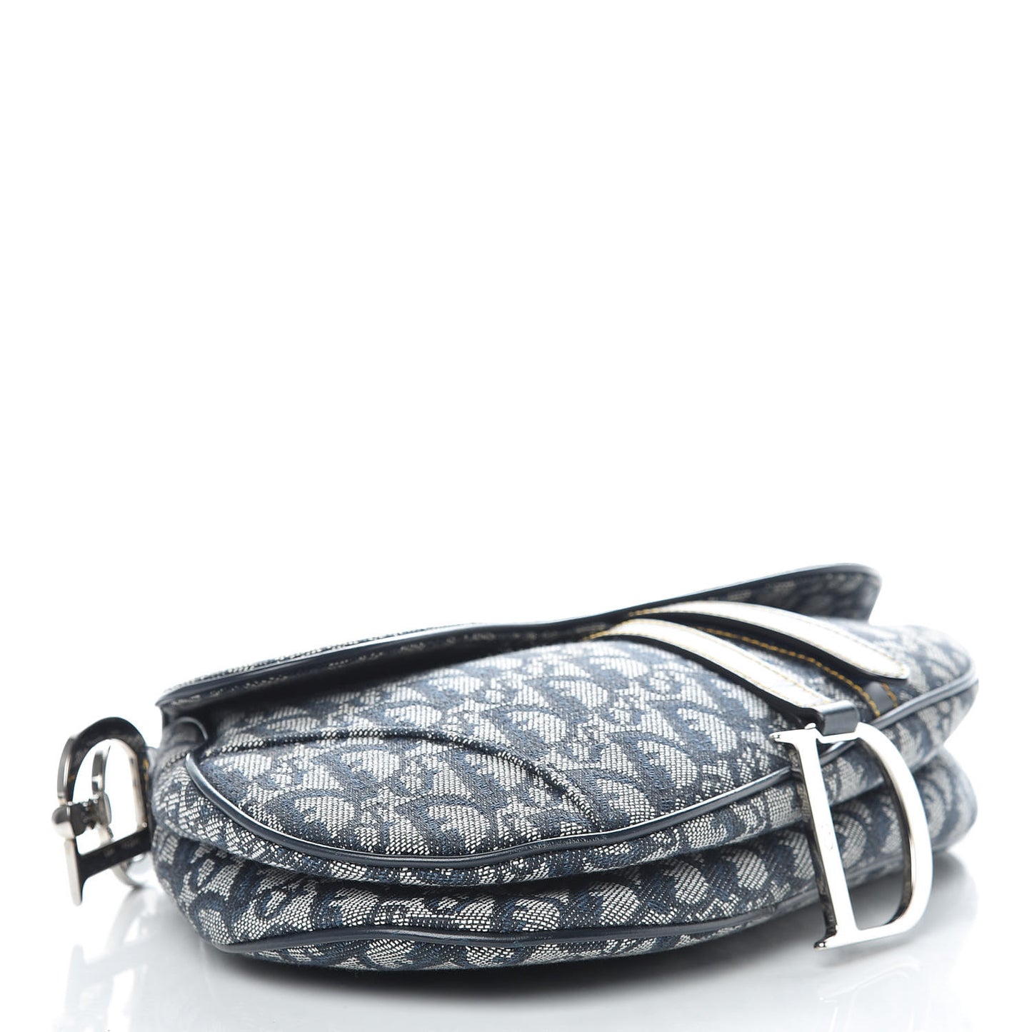 Monogram Saddle Bag Blue
